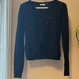 Bench grey button detail cardigan sweater